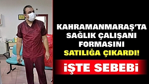 Kahramanmaraş’ta Formasını Satılığa Çıkardı!