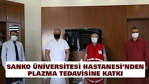 SANKO Üniversitesi Hastanesi’nden Plazma Tedavisine Katkı