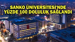 SANKO Üniversitesi'nde Yüzde 100 Doluluk Sağlandı