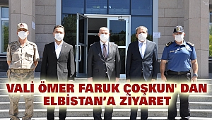 Vali Ömer Faruk Çoşkun' dan Elbistan’a Ziyaret