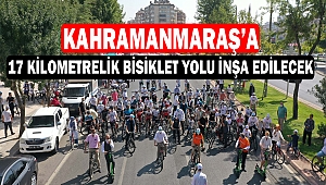 17 Kilometrelik Bisiklet Yolu İnşa Edilecek