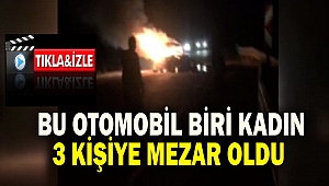 Bu otomobil biri kadın 3 kişiye mezar oldu 