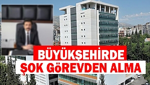 Büyükşehirde Şok Görevden Alma