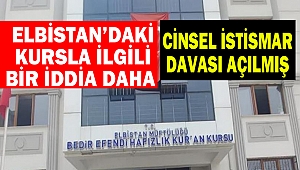 Elbistan’daki Kursla İlgili Bir İddia Daha