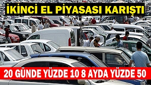 İkinci El Piyasası Karıştı: 20 Günde Yüzde 10 arttı 8 Ayda Yüzde 50 arttı