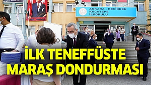 İlk Teneffüste Maraş Dondurması