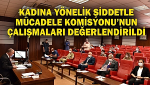 Kadına Yönelik Şiddetle Mücadele Komisyonu’nun Çalışmaları Değerlendirildi
