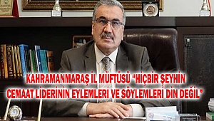 Kahramanmaraş İl Müftüsü 