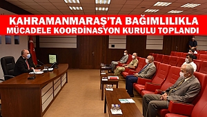 Kahramanmaraş’ta Bağımlılıkla Mücadele Koordinasyon Kurulu Toplandı