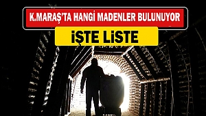 Kahramanmaraş’ta Hangi Madenler Bulunuyor