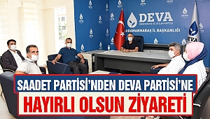 Saadet Partisi'nden Deva Partisi'ne Hayırlı Olsun Ziyareti