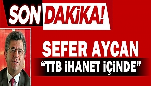 Sefer Aycan “TTB ihanet içinde”