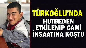 Hutbeden Etkilenip Cami İnşaatına Koştu