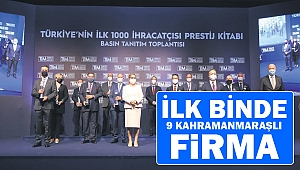 İlk Binde 9 Kahramanmaraşlı Firma
