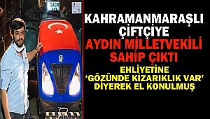Kahramanmaraş’tan Ankara’ya Traktörle Gitmek İsteyen Çiftçiye “Gözünde Kızarıklık Var”