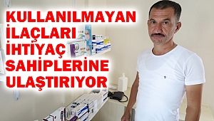 Kullanılmayan ilaçları ihtiyaç sahiplerine ulaştırıyor 