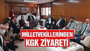 Milletvekillerinden KGK Ziyareti 