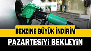 Benzine büyük indirim