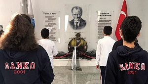 BÜYÜK ÖNDER GAZİ MUSTAFA KEMAL ATATÜRK, SANKO OKULLARINDA ANILDI 