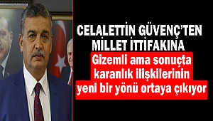 Celalettin Güvenç’ten Millet İttifakına “Gizemli ama sonuçta karanlık ilişkilerinin yeni bir yönü ortaya çıkıyor”