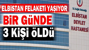 Elbistan'da koronavirüs sebebiyle 3 kişi daha öldü