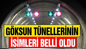 Göksun Tünellerinin İsimleri Belli Oldu