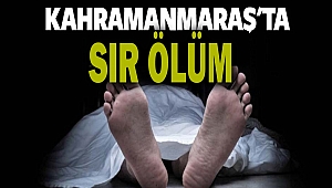 Kahramanmaraş'ta cami avlusunda sır ölüm!