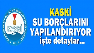 KASKİ Su Borçlarını Yapılandırıyor