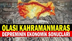 Olası Kahramanmaraş depreminin ekonomik sonuçları