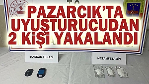 Pazarcık’ta uyuşturucudan 2 kişi yakalandı
