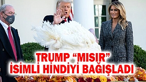 Trump “Mısır” İsimli Hindiyi Bağışladı