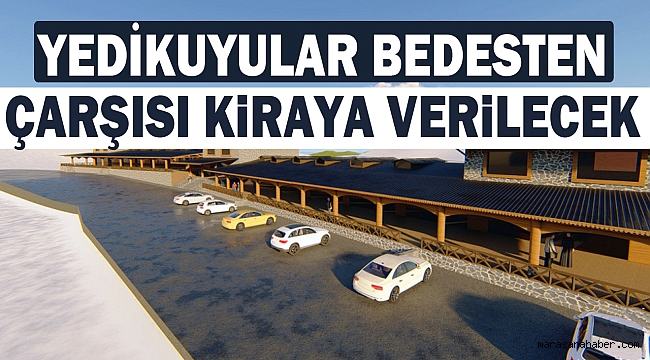 Yedikuyular Bedesten Çarşısı Kiraya Verilecek