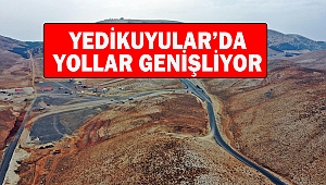 Yedikuyular’da Yollar Genişliyor