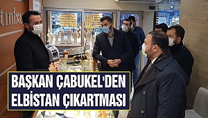 Başkan Çabukel'den Elbistan Çıkartması 