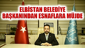 Belediye Başkanından esnaflara müjde
