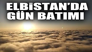 Elbistan’da gün batımı büyüledi