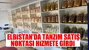 Elbistan’da tanzim satış noktası hizmete girdi