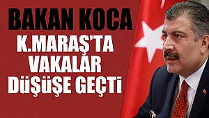 Fahrettin Koca “Kahramanmaraş’ta Vakalar Düşüşe Geçti”