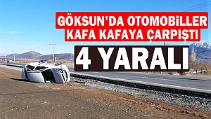 Göksun’da trafik kazası: 4 yaralı