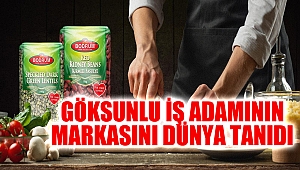 Göksunlu İş Adamının Markasını Dünya Tanıdı