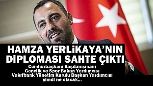 Hamza Yerlikaya’nın diploması sahte çıktı