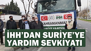 İHH’dan Suriye’ye yardım sevkiyatı