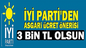 İYİ Parti'den asgari ücret önerisi: 3 bin TL olsun