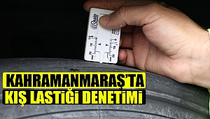 Kahramanmaraş’ta kış lastiği denetimi