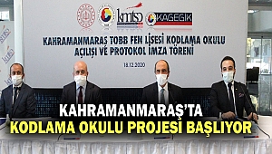 Kahramanmaraş’ta Kodlama Okulu Projesi Başlıyor