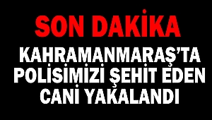Kahramanmaraş'ta Polisimizi Şehit Eden Cani Yakalandı