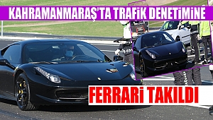 Kahramanmaraş’ta yılbaşı öncesi trafik denetimi