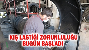 Kış lastiği zorunluluğu bugün başladı