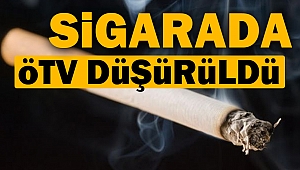 Sigarada ÖTV düşürüldü
