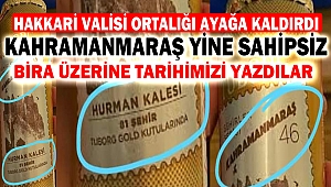 Tarihi Mekan Bira Üzerine Yazılınca Hakkari Valisi Ortalığı Ayağa Kaldırdı